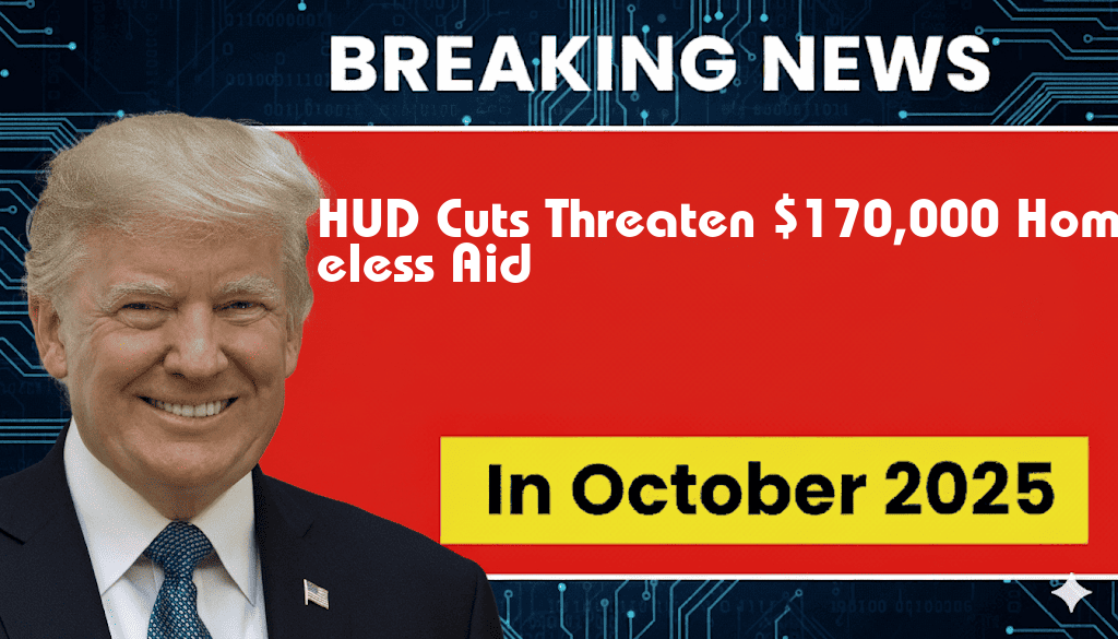$170,000 Homelessness Threatened as HUD Funding Cut from $3.3 Billion to $1.1 Billion