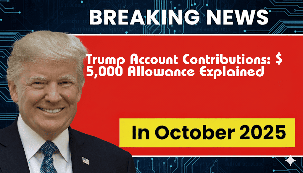 Annual Allowance of $5,000 for Trump Account Contributions: Implications Explained