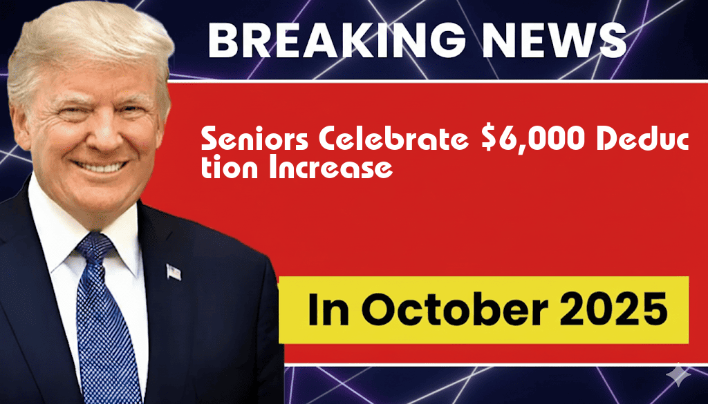 Seniors Celebrate $6,000 Deduction Increase from $4,000